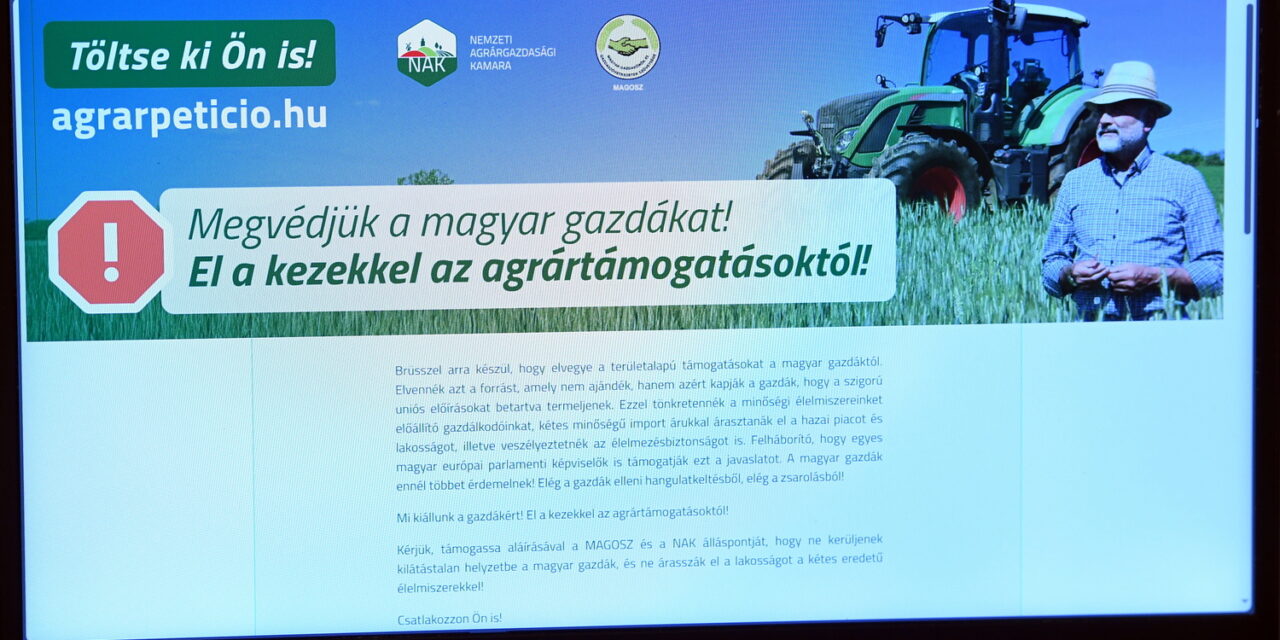 An online petition was launched to protect farmers