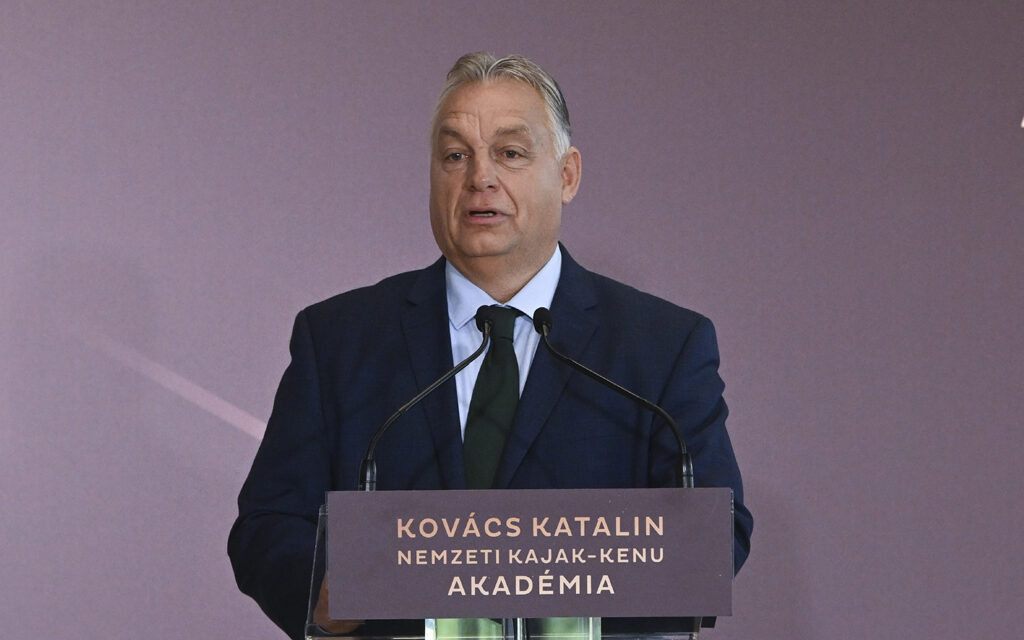 Viktor Orbán: Bez społeczności nie tylko nie ma sportów wodnych, ale nie ma też narodu