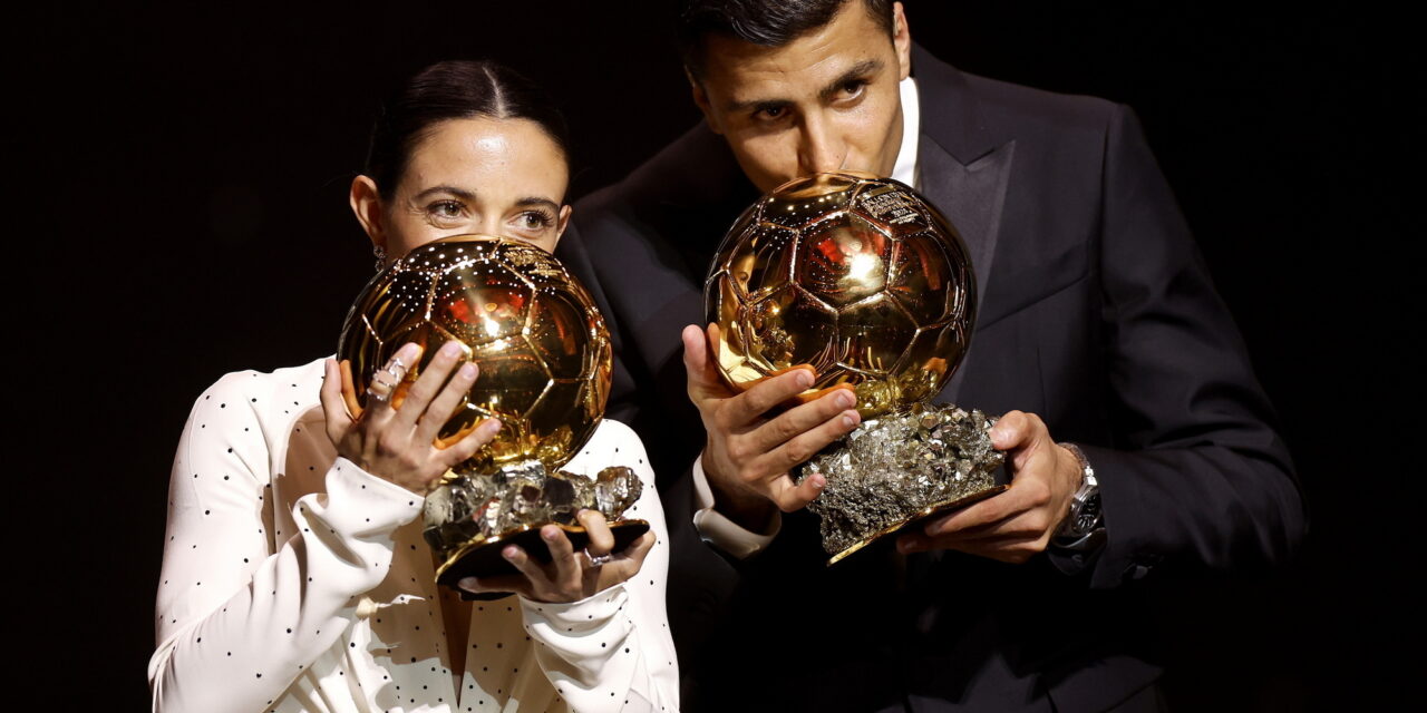 The Golden Ball this year belongs to Rodri and Aitana Bonmatí