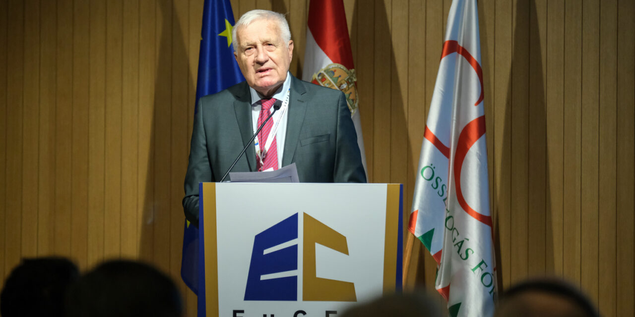 Václav Klaus at the V. EuCET: Normality nowadays is a revolutionary act (with video)