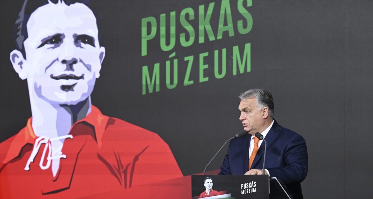 Viktor Orbán ha aperto il Museo Puskás - CON VIDEO