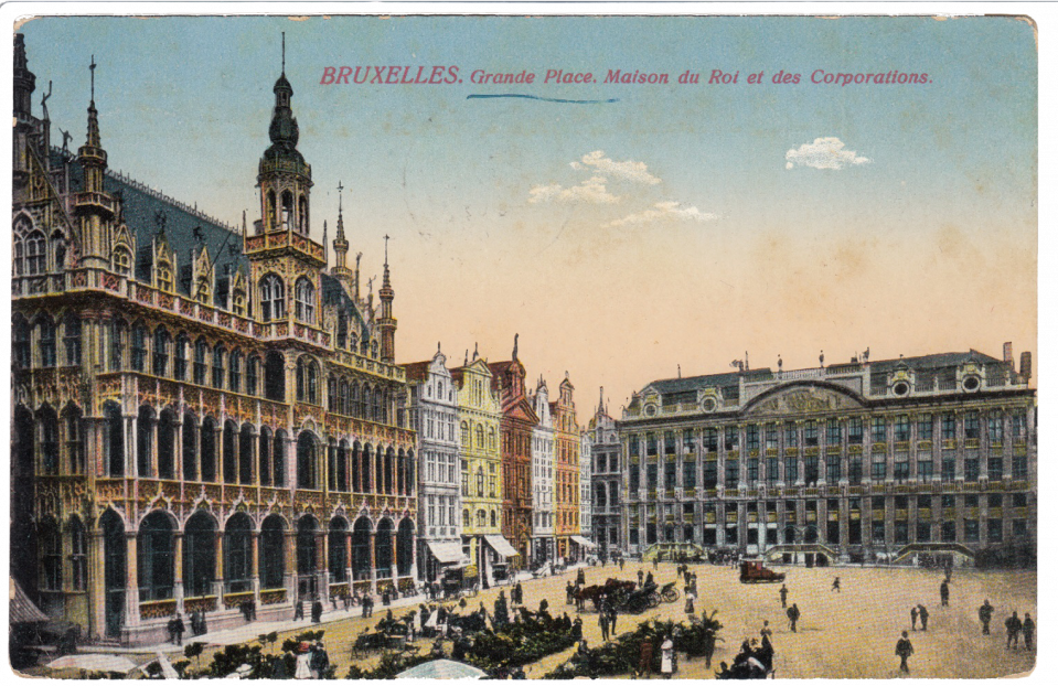 Brussels postcard