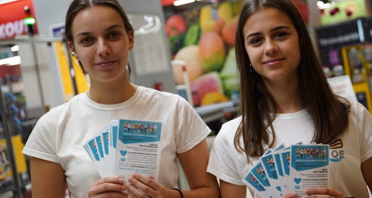 More than 10 tons of donations were collected by young people with large families