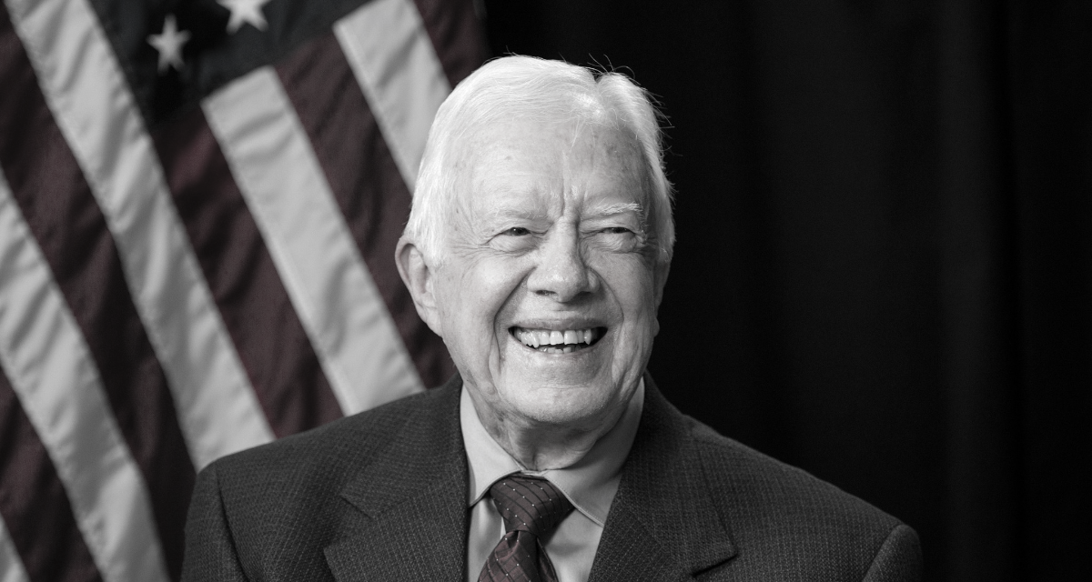 Jimmy Carter, ehemaliger Präsident der Vereinigten Staaten, ist gestorben