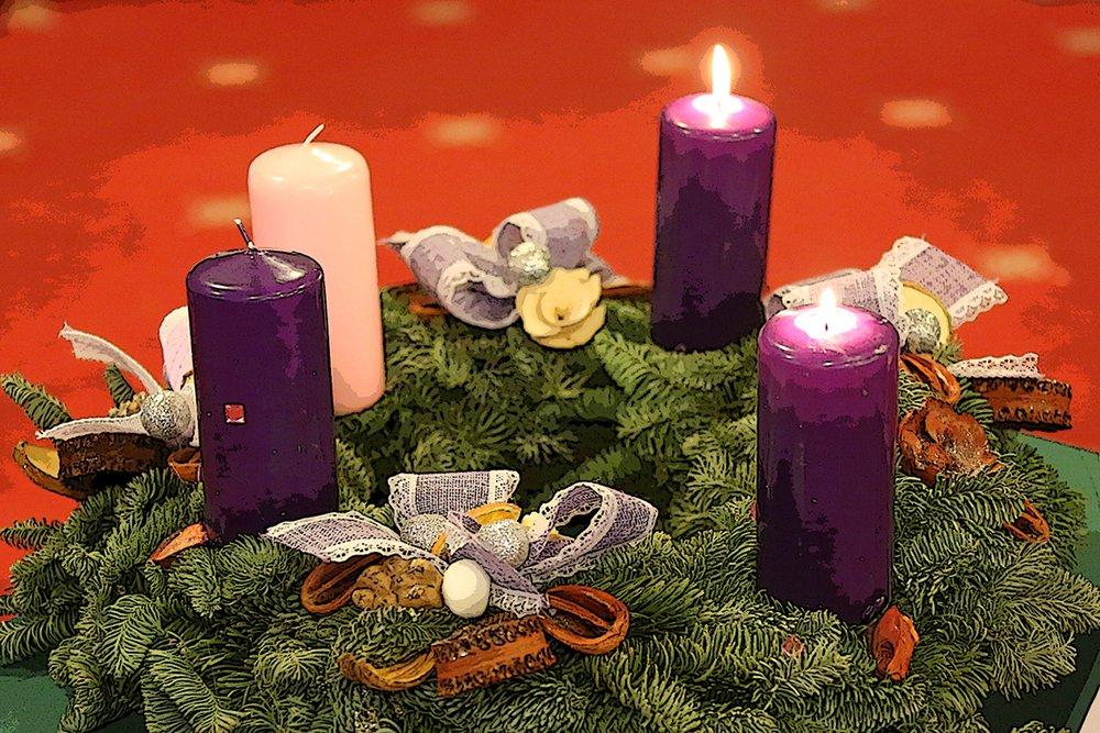 Advent-második-gyertya