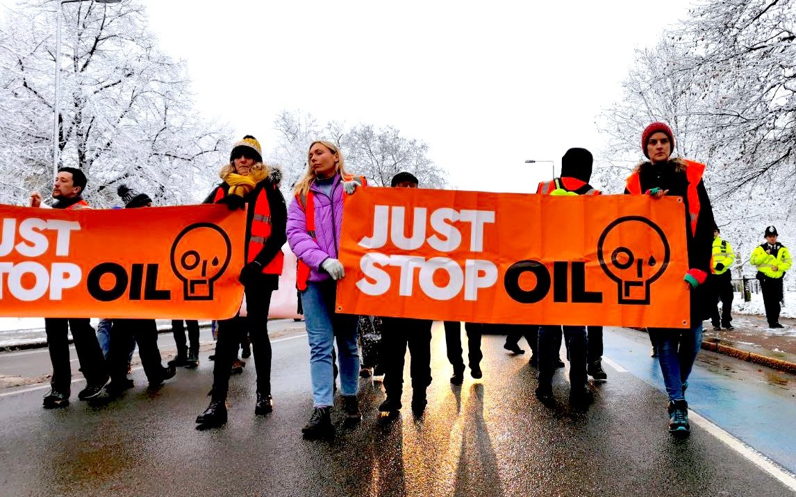 Just Stop Oil klimaaktivisták