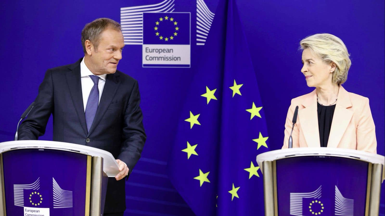 donald tusk ursula von der leyen