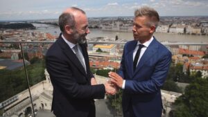 magyar péter manfred weber