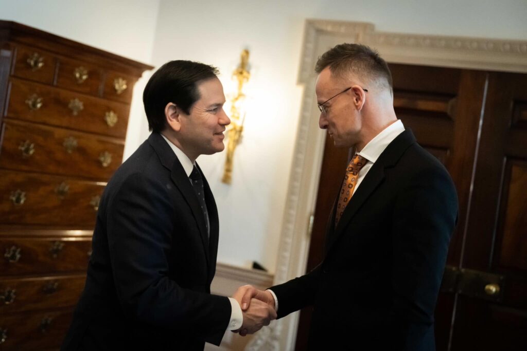 Marco Rubio és Szijjártó Péter