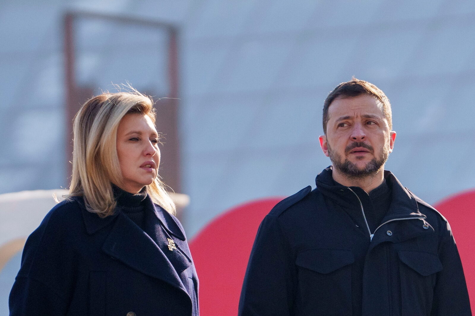 Volodimir Zelenszkij Olena Zelenszka