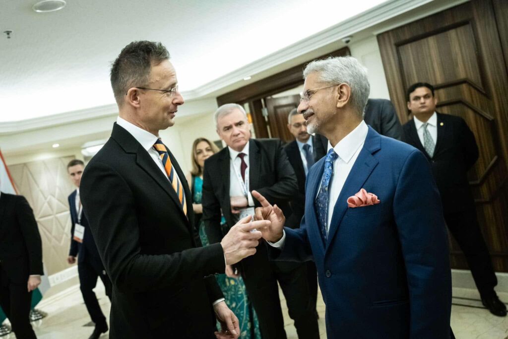 szijjártó Péter és Subrahmanyam Jaishankar india