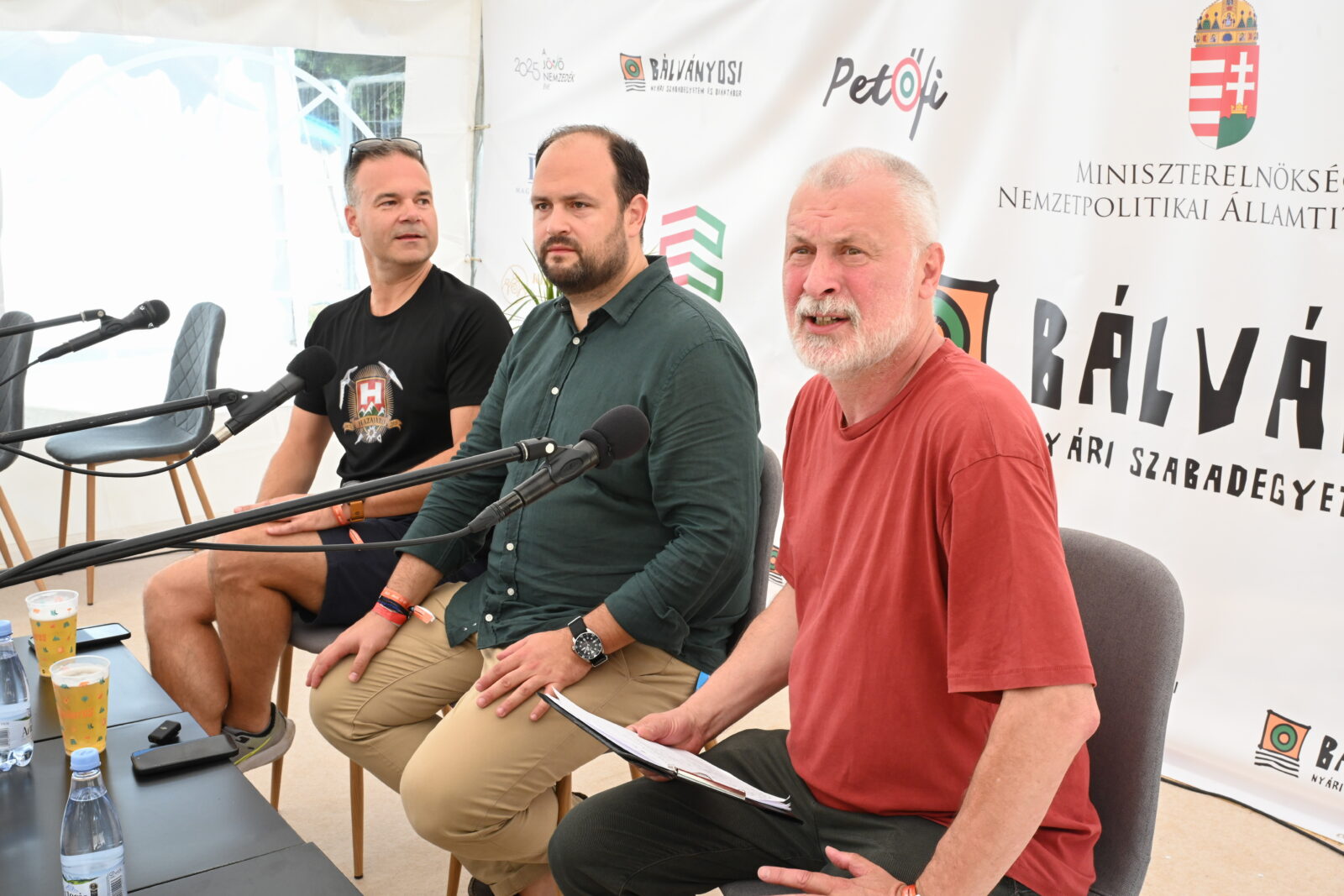 KÁNTOR Zoltán; ERDÉLYI Rudolf Zalán; BETHLEN Gábor; NACSA Lõrinc tusványos