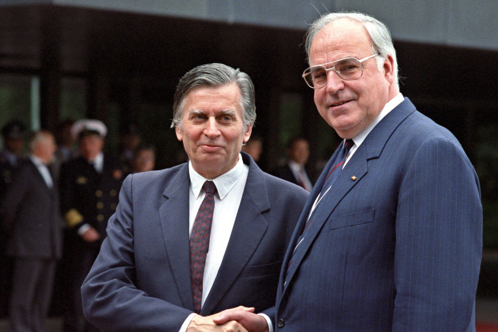 Antall József és Helmut Kohl