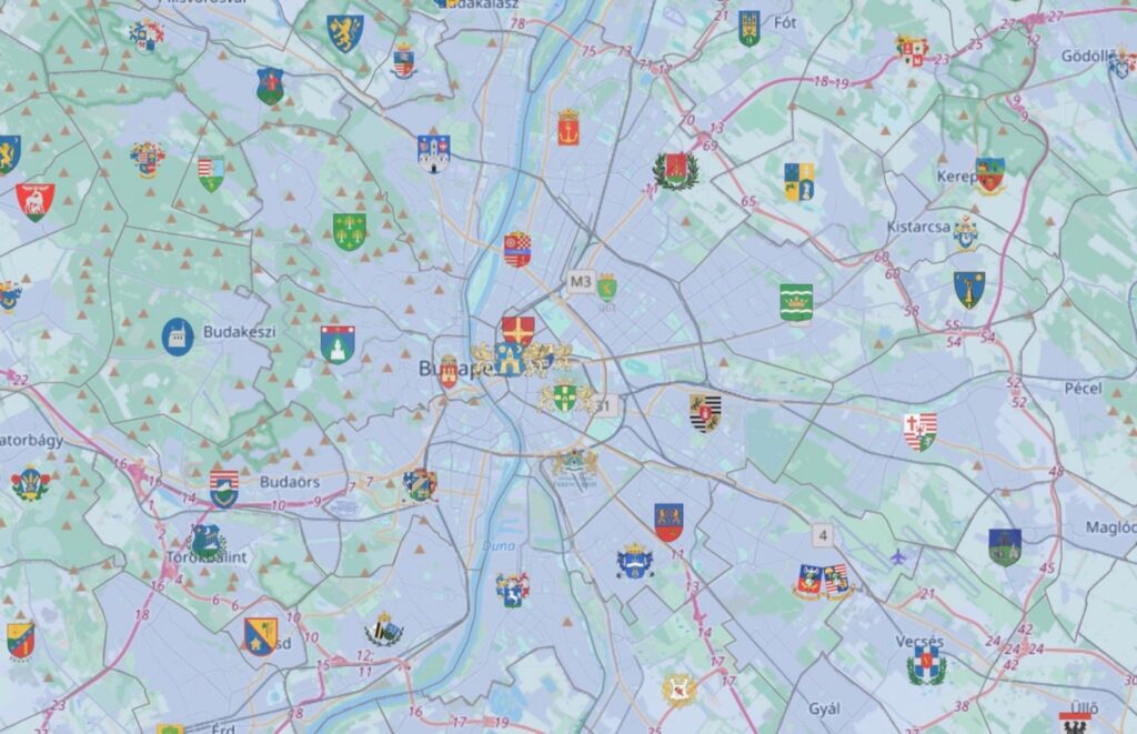 Budapest kerületeinek címerei