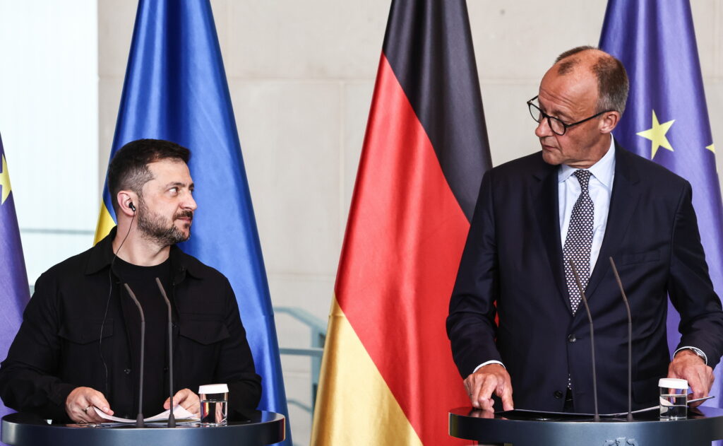 MERZ, Friedrich; ZELENSZKIJ, Volodimir