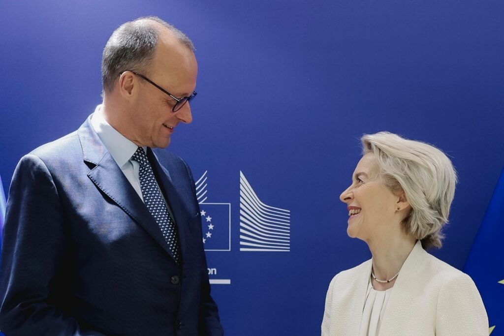 Friedrich Merz ursula von der leyen