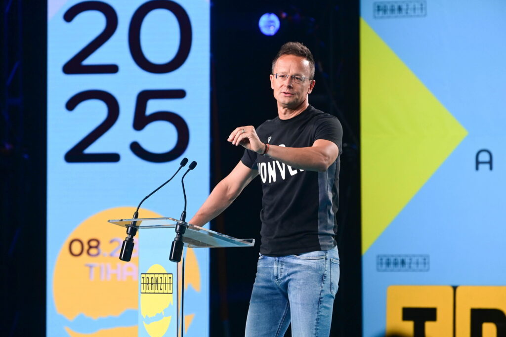 Szijjártó Péter Tranzit fesztivál