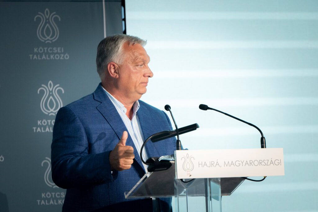 Még a baloldali elemző szerint is Orbán nyert, Magyar veszített Kötcsén Orbán Viktor Kötcse 2025