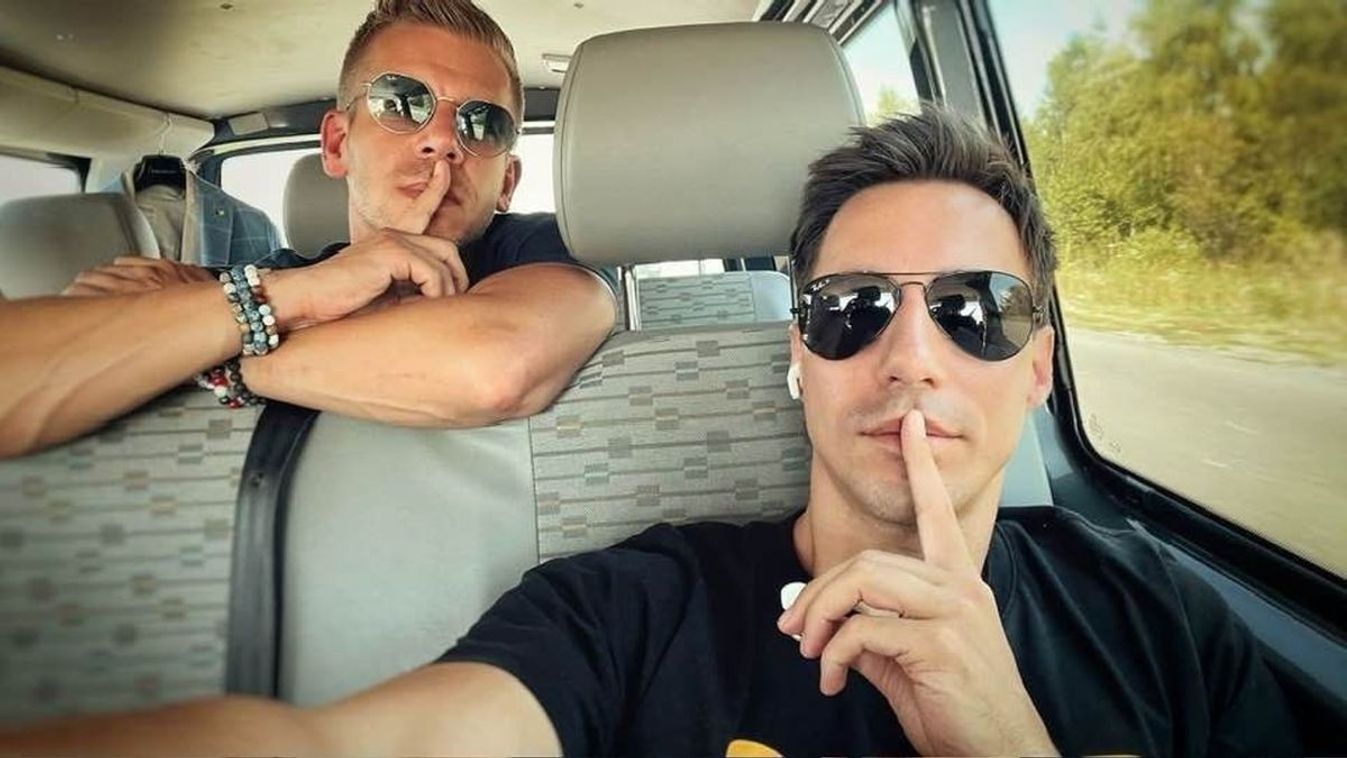 Magyar Péter és Radnai Márk