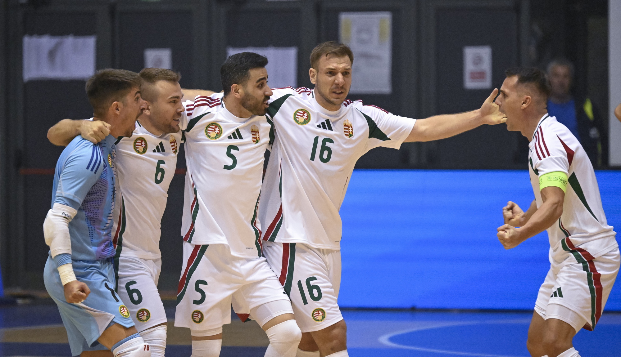 Futsal Európa-bajnoki pótselejtezõ - Románia - Magyarország