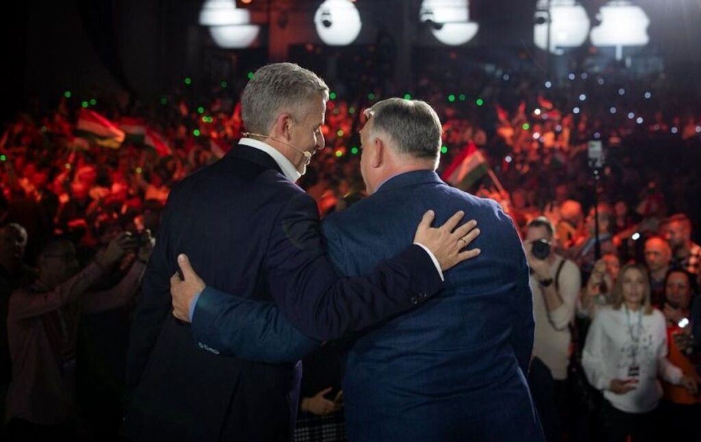 Orbán Viktor és Rákay Philip