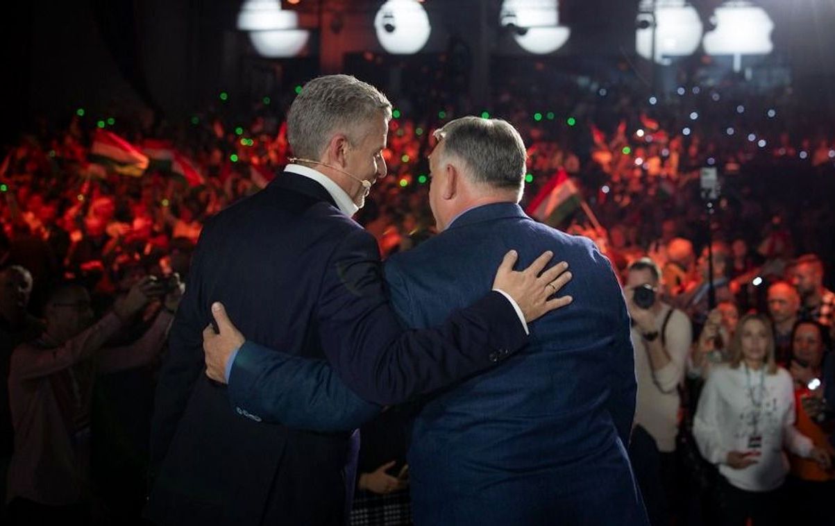 Orbán Viktor és Rákay Philip