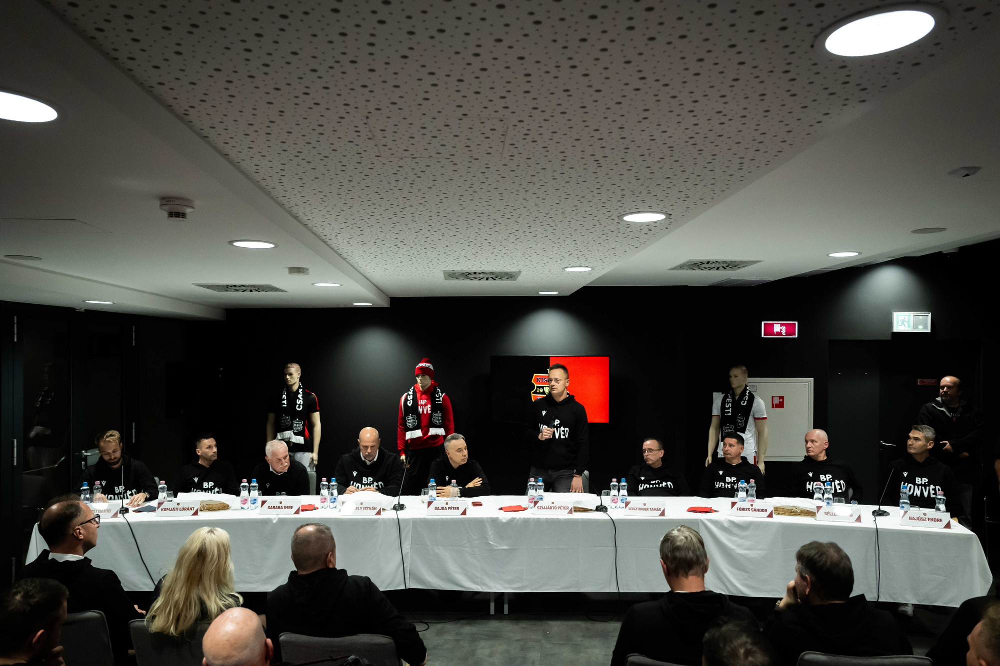 Szijjártó Péter Budapest Honvéd