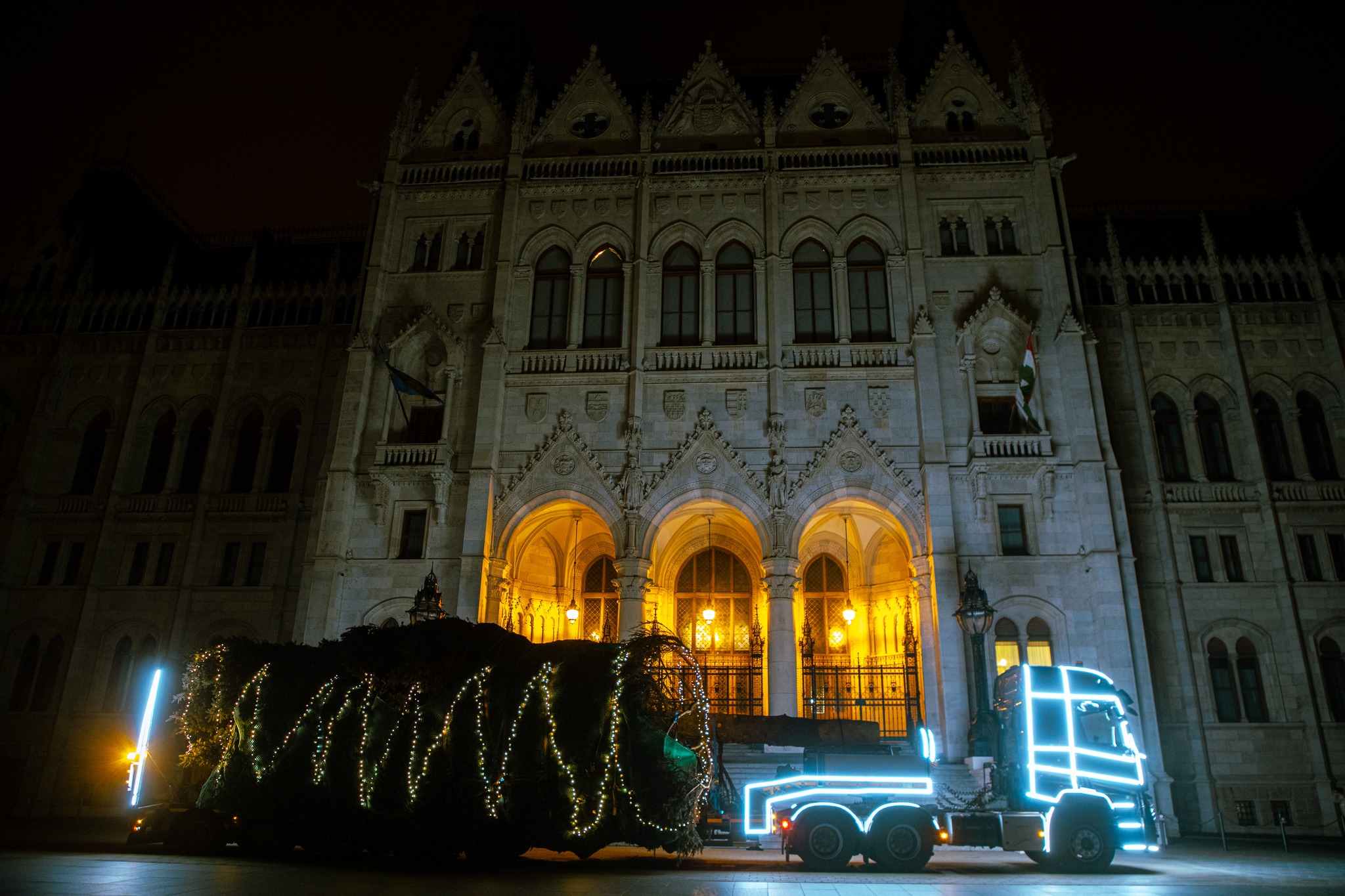 ország karácsonyfája 2025