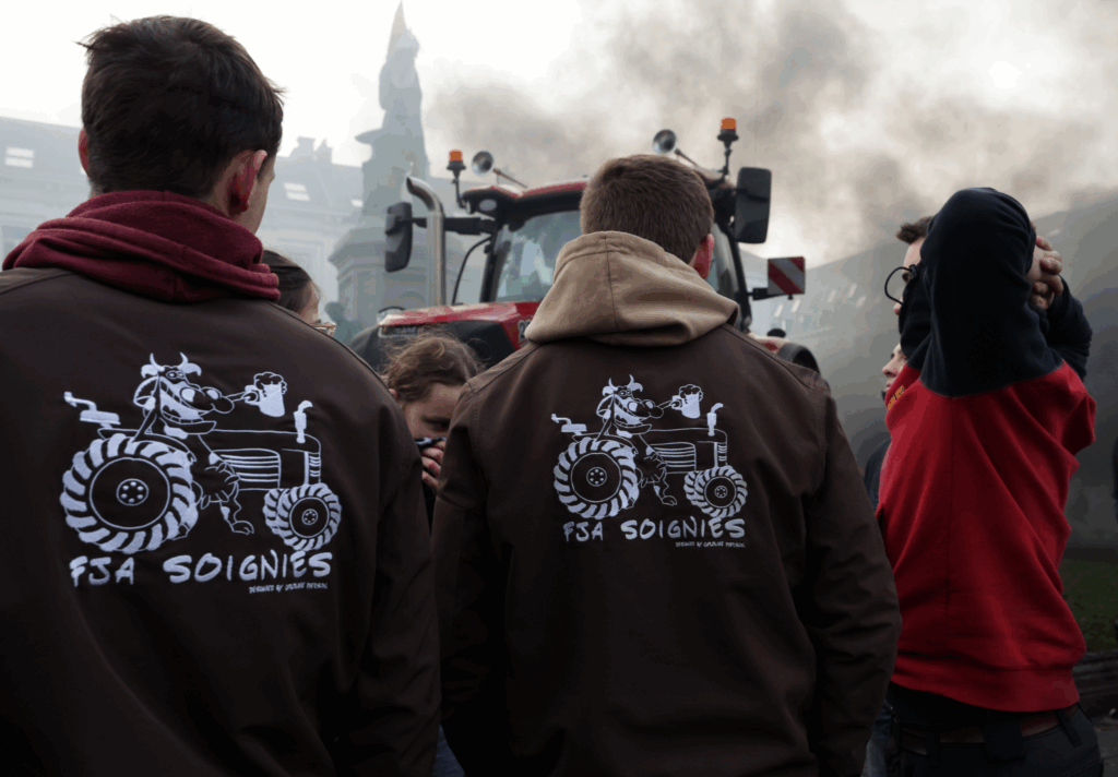 Brüsszel-gazdatüntetés