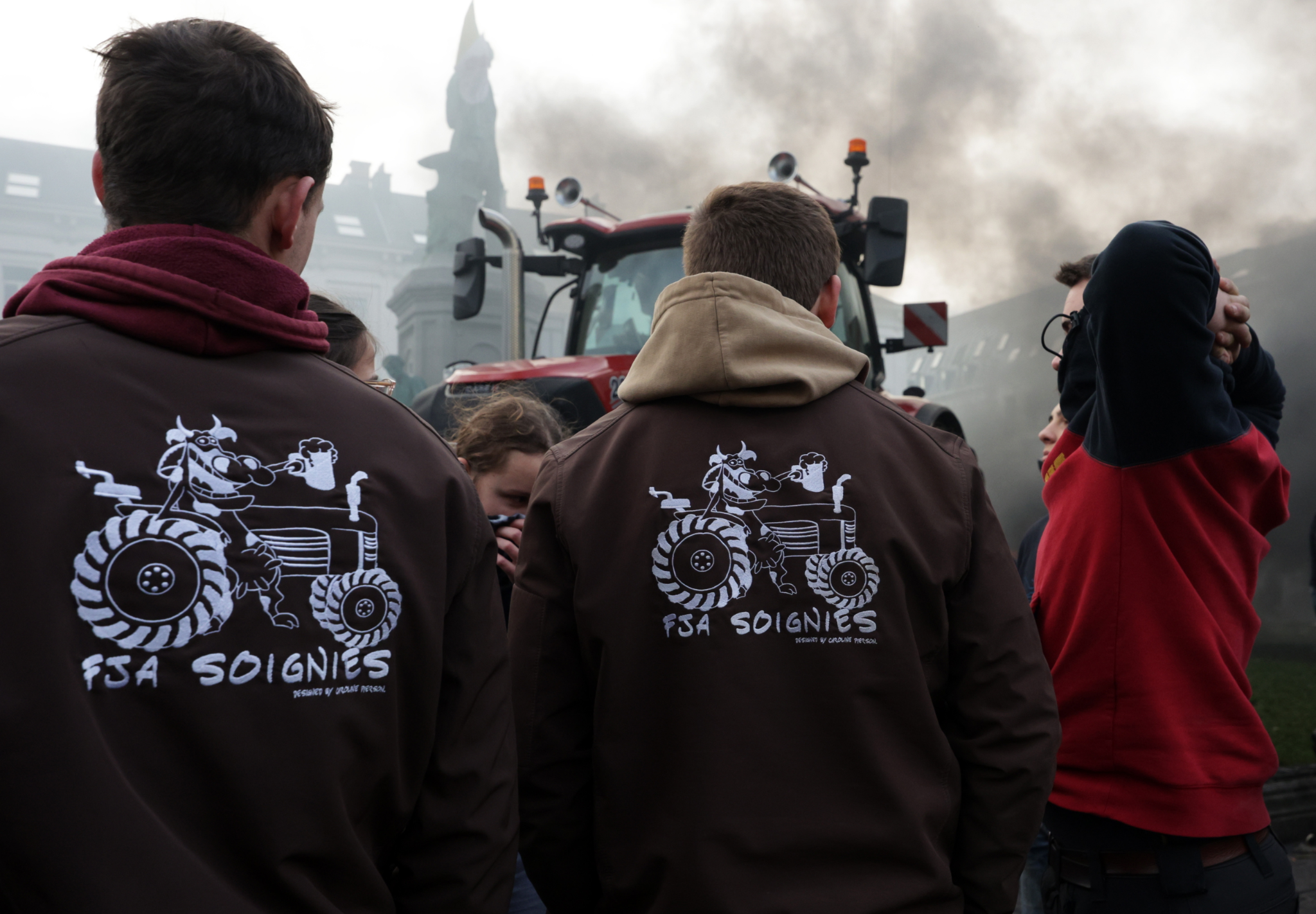 Brüsszel-gazdatüntetés