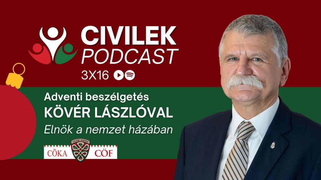 Civilek Podcast - Elnök a nemzet házában (adventi beszélgetés Kövér Lászlóval) Civilek podcast intro