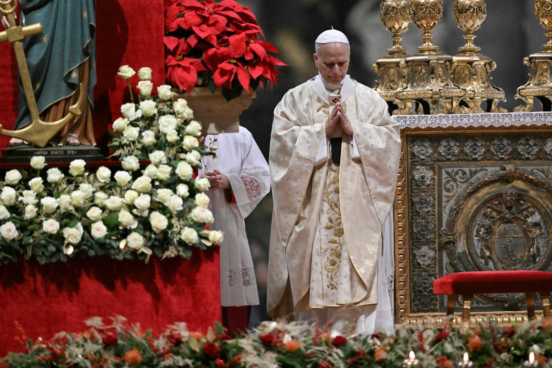 XIV. Leó pápa vatikán karácsony