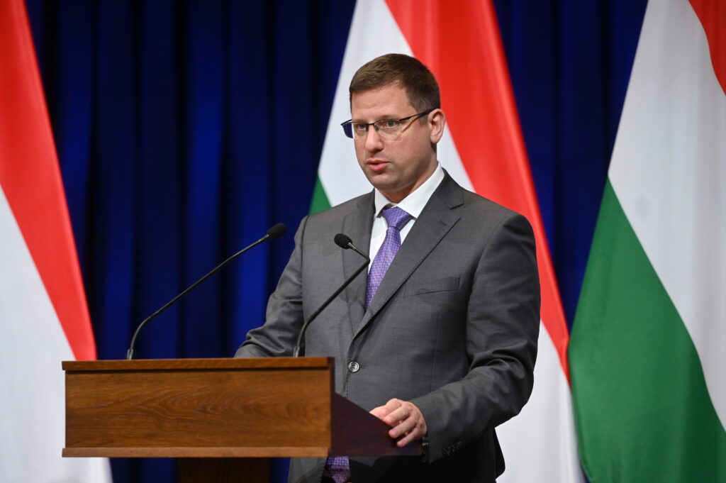 Gulyás Gergely leleplezte a Kormányinfón az ukrán tervet GULYÁS Gergely