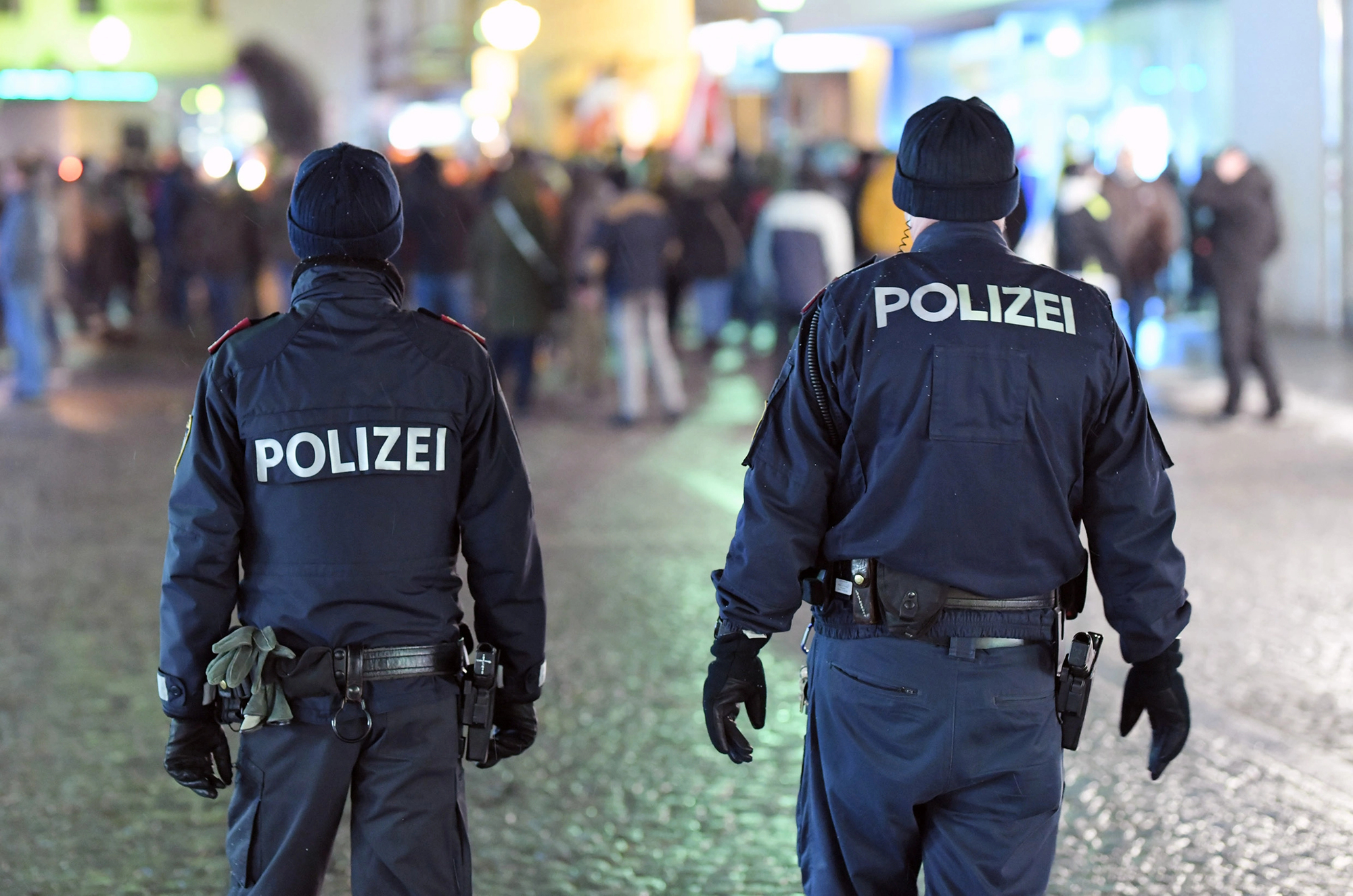 rendőrség ausztia németország