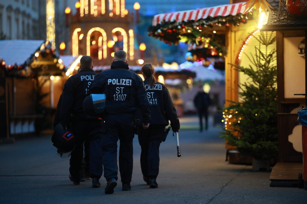 Németország rendőr karácsony