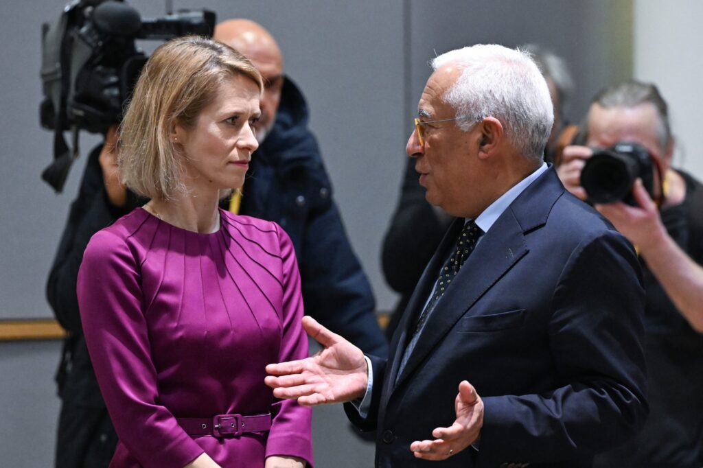 Kaja Kallas Antonio Costa