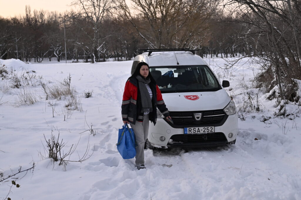 máltai-szeretetszolgálat-havazás