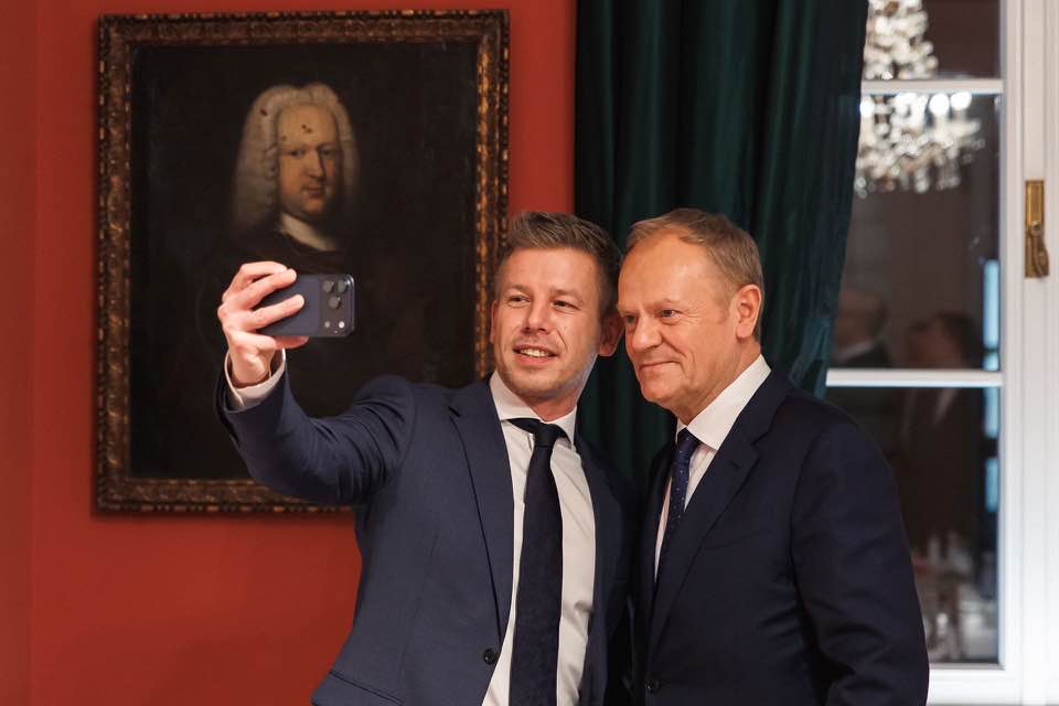 Magyar Péter Donald Tusk