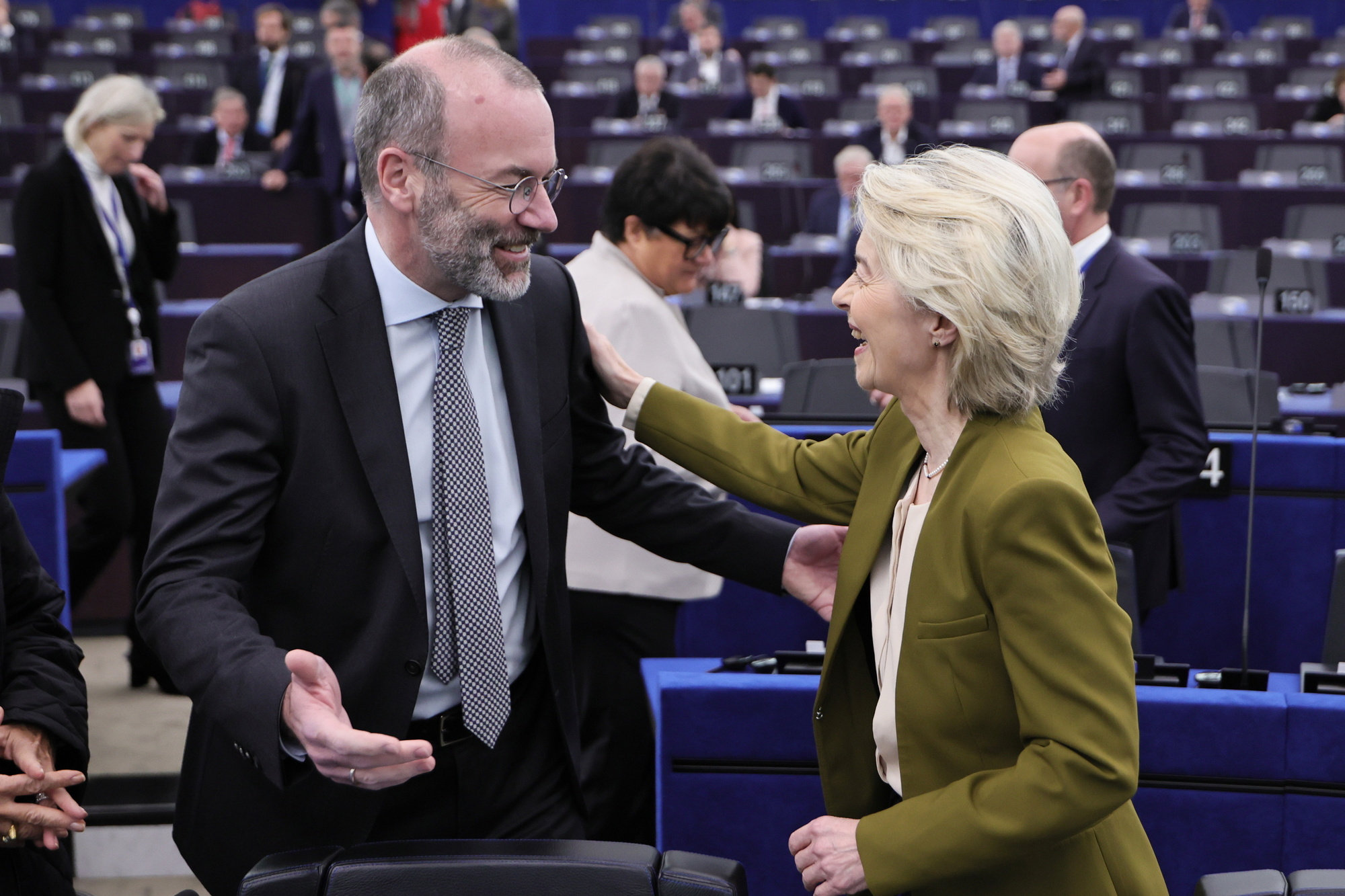 Manfred Weber Ursula von der Leyen