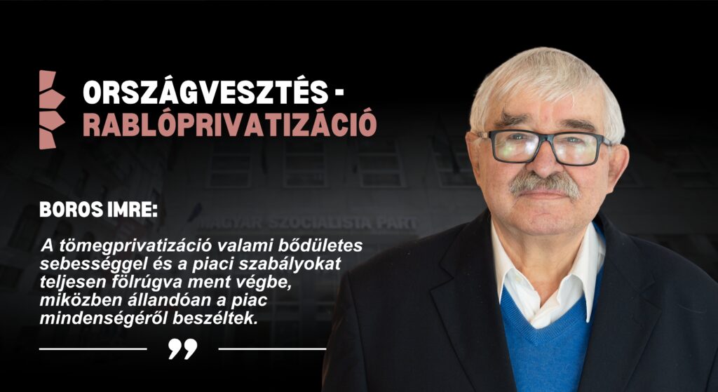 országvesztés rablóprivatizáció