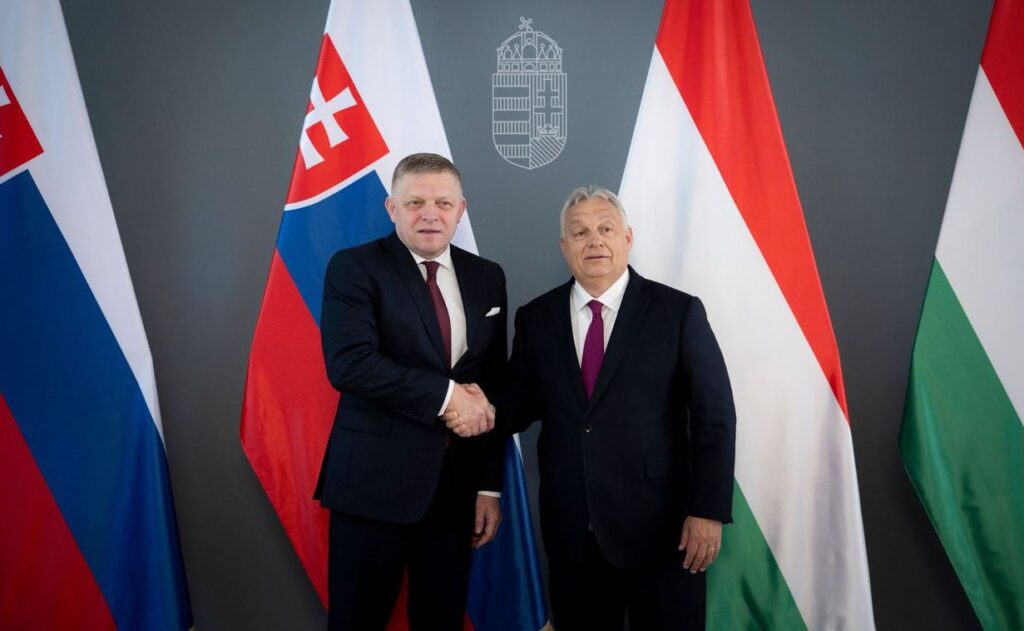 Orbán Viktor és Robert Fico