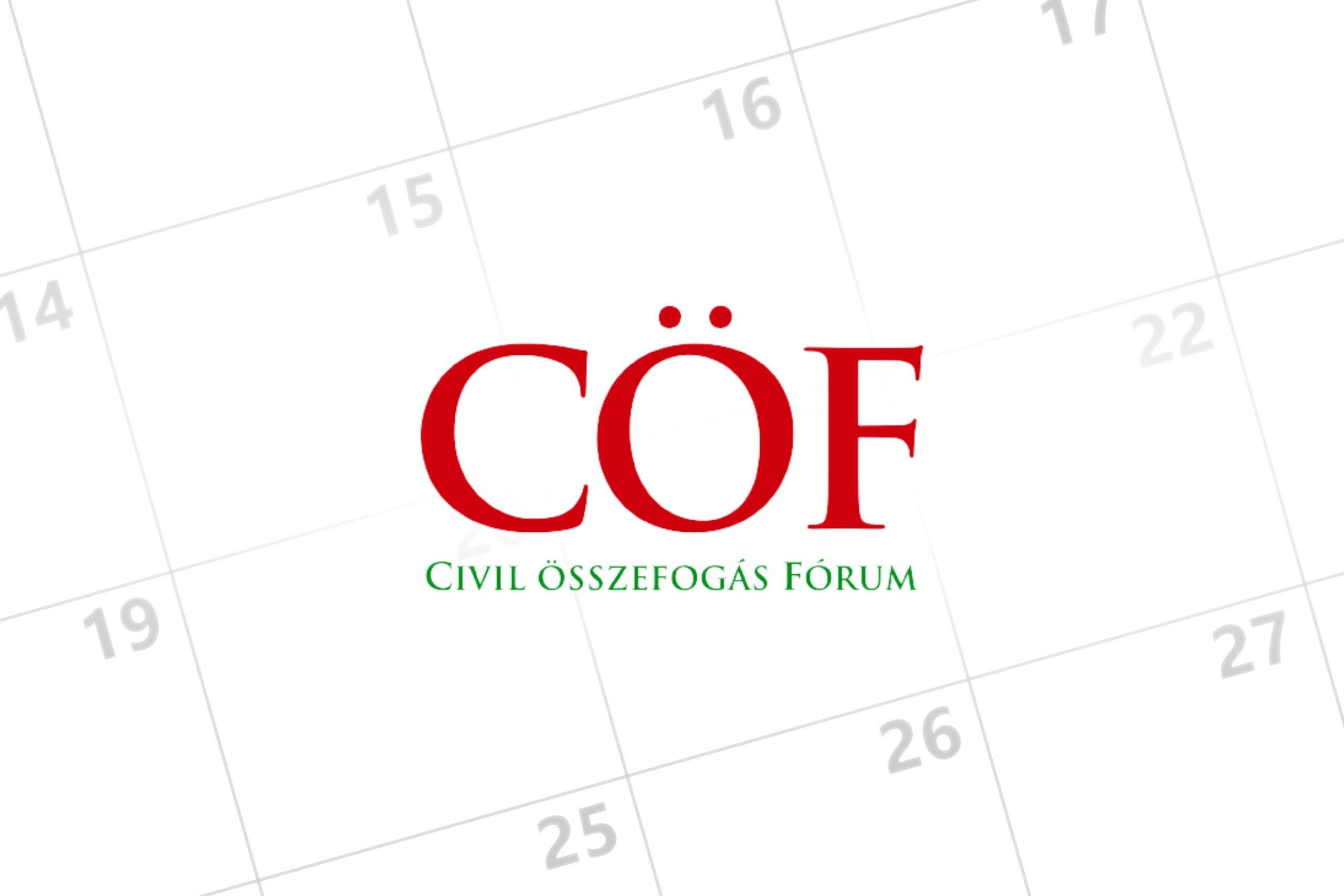 cöf jeles nap naptár