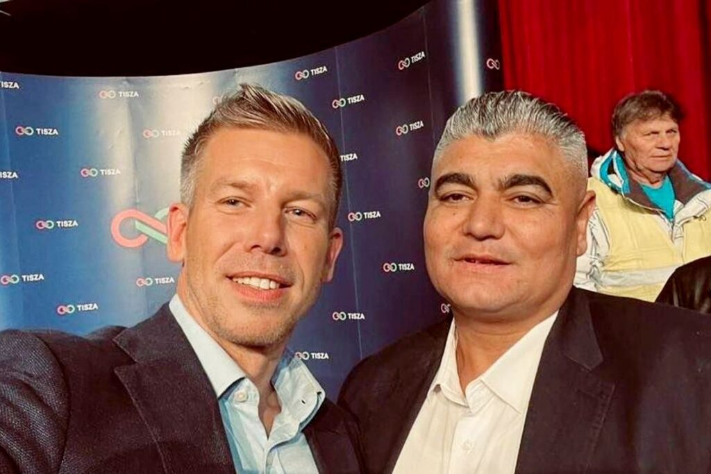 Magyar Péter és Csík Miklós