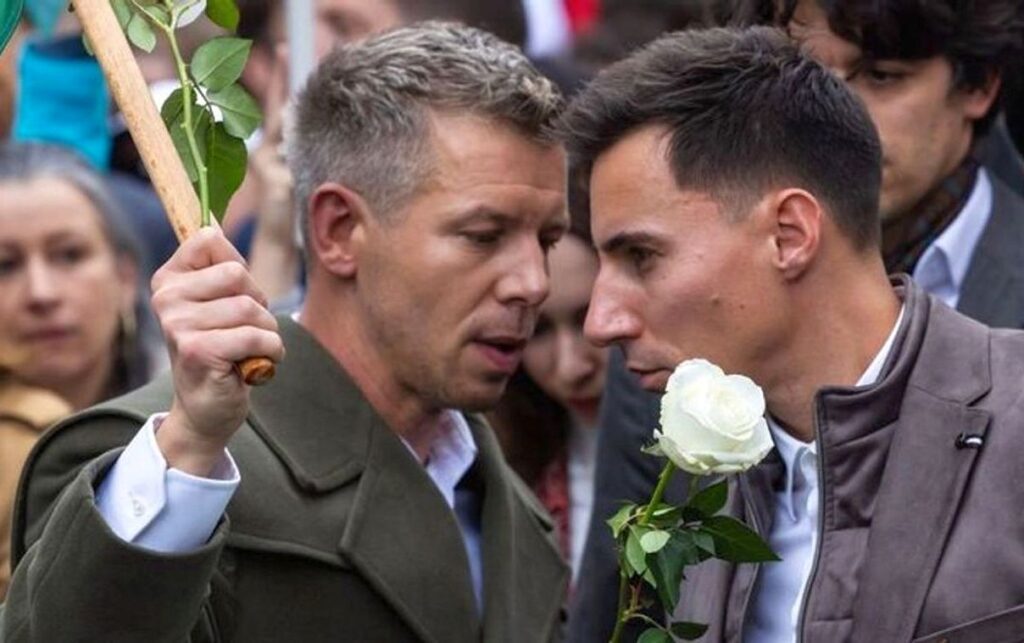 Magyar Péter és Radnai Márk