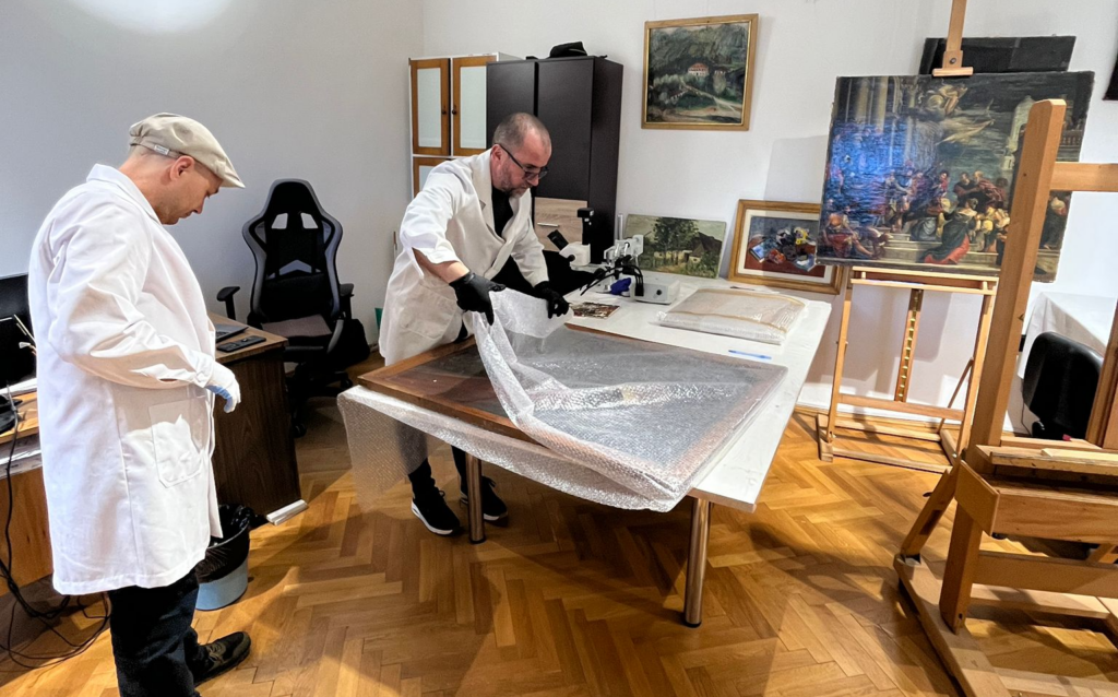 Batthyáneum-erdélyi-fejedelmek-restaurálás