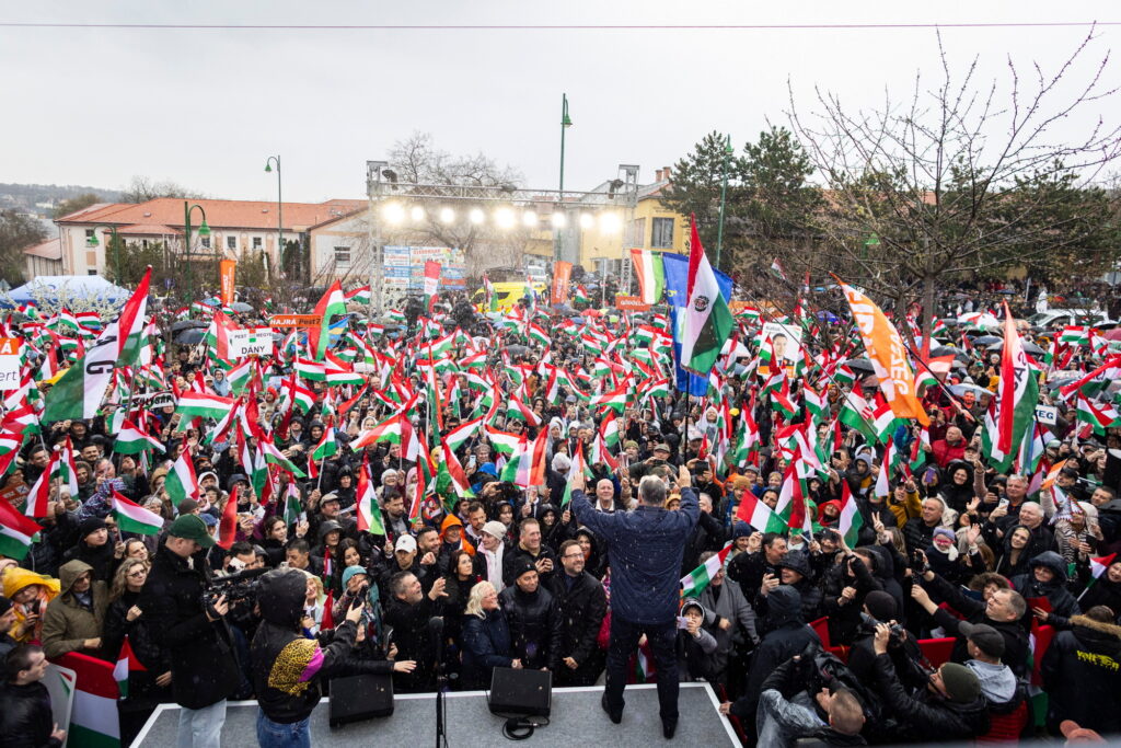 Orbán Viktor Pécelen