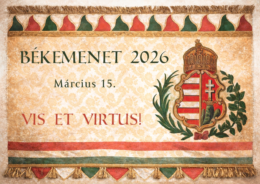 békemenet emléklap képeslap