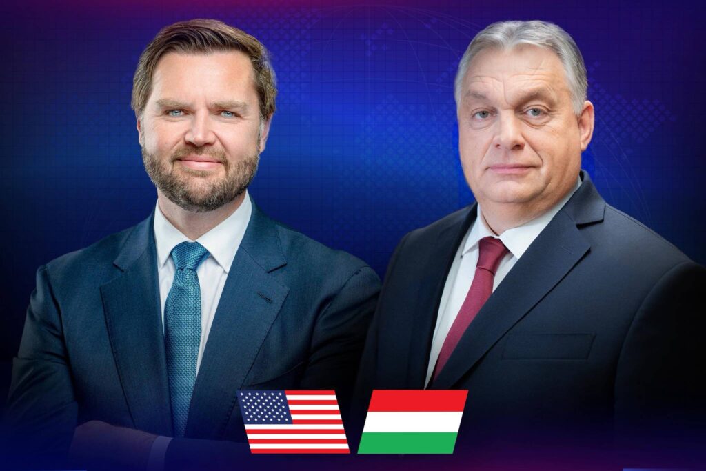 J. D. Vance és Orbán Viktor
