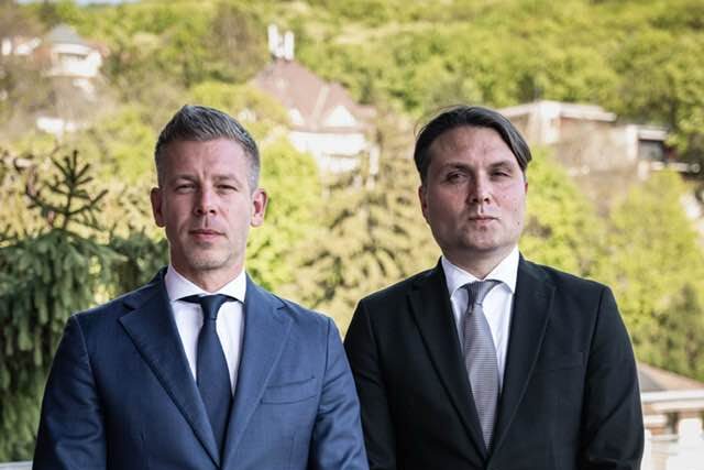 Magyar Péter és Gubík László