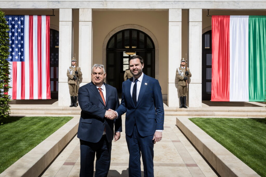 VANCE, James David; ORBÁN Viktor